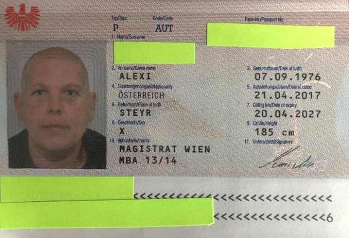 Три години продължава борбата с администрацията, докато не позволяват в паспорта на позволяват на Алекс Юрген под графата пол да не пише „М“ или „Ж“, а „Х“. - Австрия призна в документи трети пол