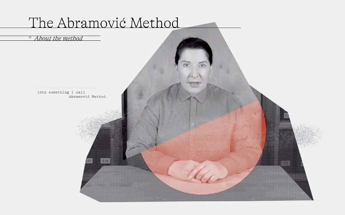 Снимка: „About the Method“/„The Abramović Method“/ WeTransfer - Посланието на Марина Абрамович към бъдещето