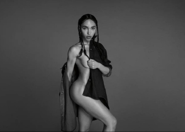 Забраненото рекламно изображение с FKA twigs. Снимка: Calvin Klein - Реклама на „Келвин Клайн“ забранена във Великобритания
