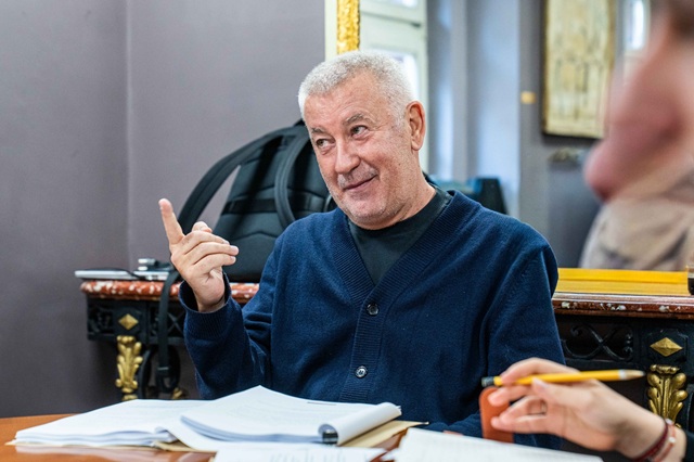 Ивица Булян е едно от най-значимите имена в съвременния европейски театър. Снимка: Стефан Здравески/Народен театър "Иван Вазов" - Голям европейски режисьор репетира в Народния театър