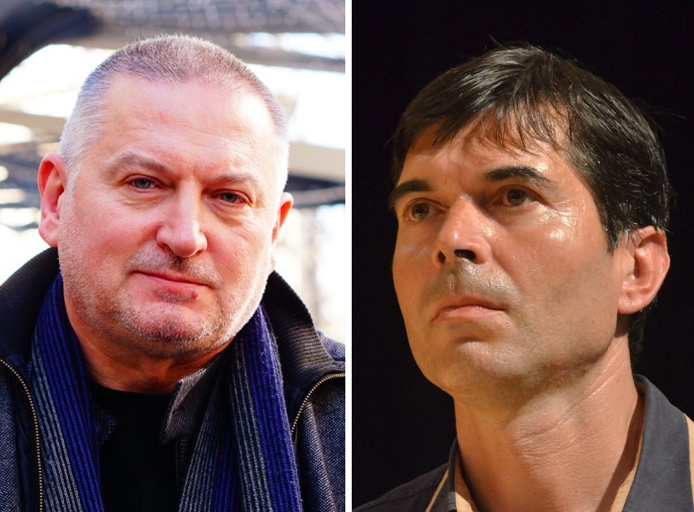 „Единият от големите съвременни български писатели иска всички да го обичат. И понеже тази роля е заета вече, другият иска всички да го мразят“, коментира преди време културологът Александър Кьосев. Снимки: „Площад Славейков“ - Милен Русков: Георги Господинов е пълен бездарник